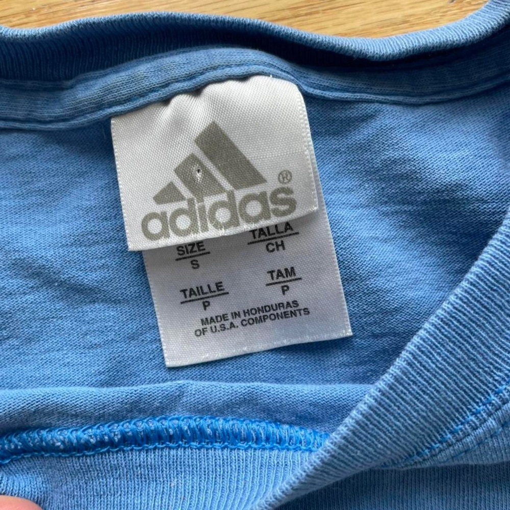 adidas Blue Long Sleeve Tee